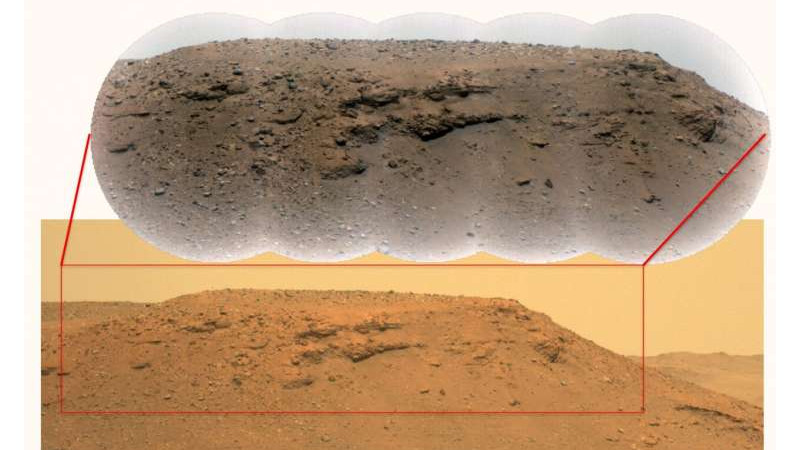 Perseverance подтверждает: кратер Езеро - древнее марсианское озеро
