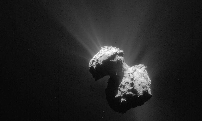 Rosetta обнаружила молекулярный кислород на комете 67P
