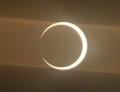 Фотографии и видео кольцеобразного затмения с Земли и из космоса