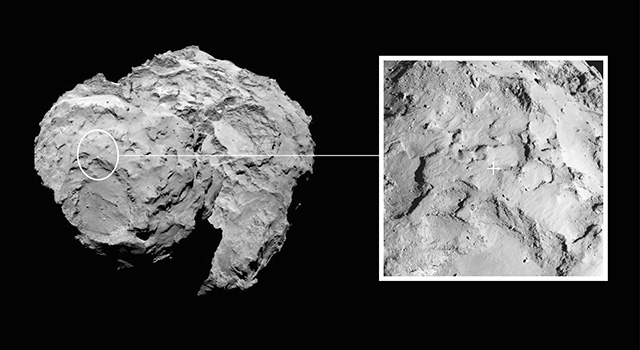 Спусковой аппарат готов опуститься на комету 12 ноября