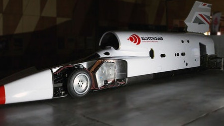 Сверхзвуковой автомобиль Bloodhound LSR вернется к скоростным испытаниям