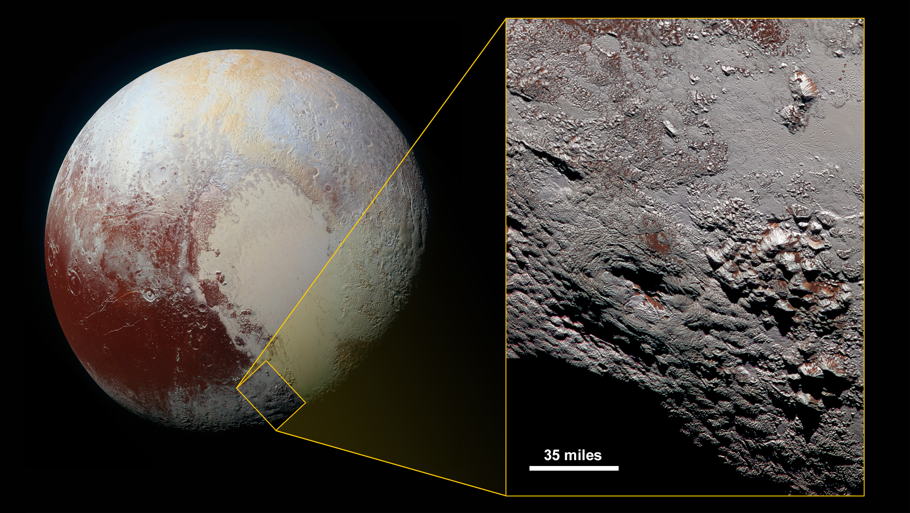 NASA подарило зрителям видео путешествия к Плутону