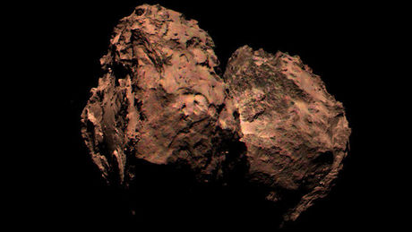 Первая цветная фотография кометы Чурюмова-Герасименко