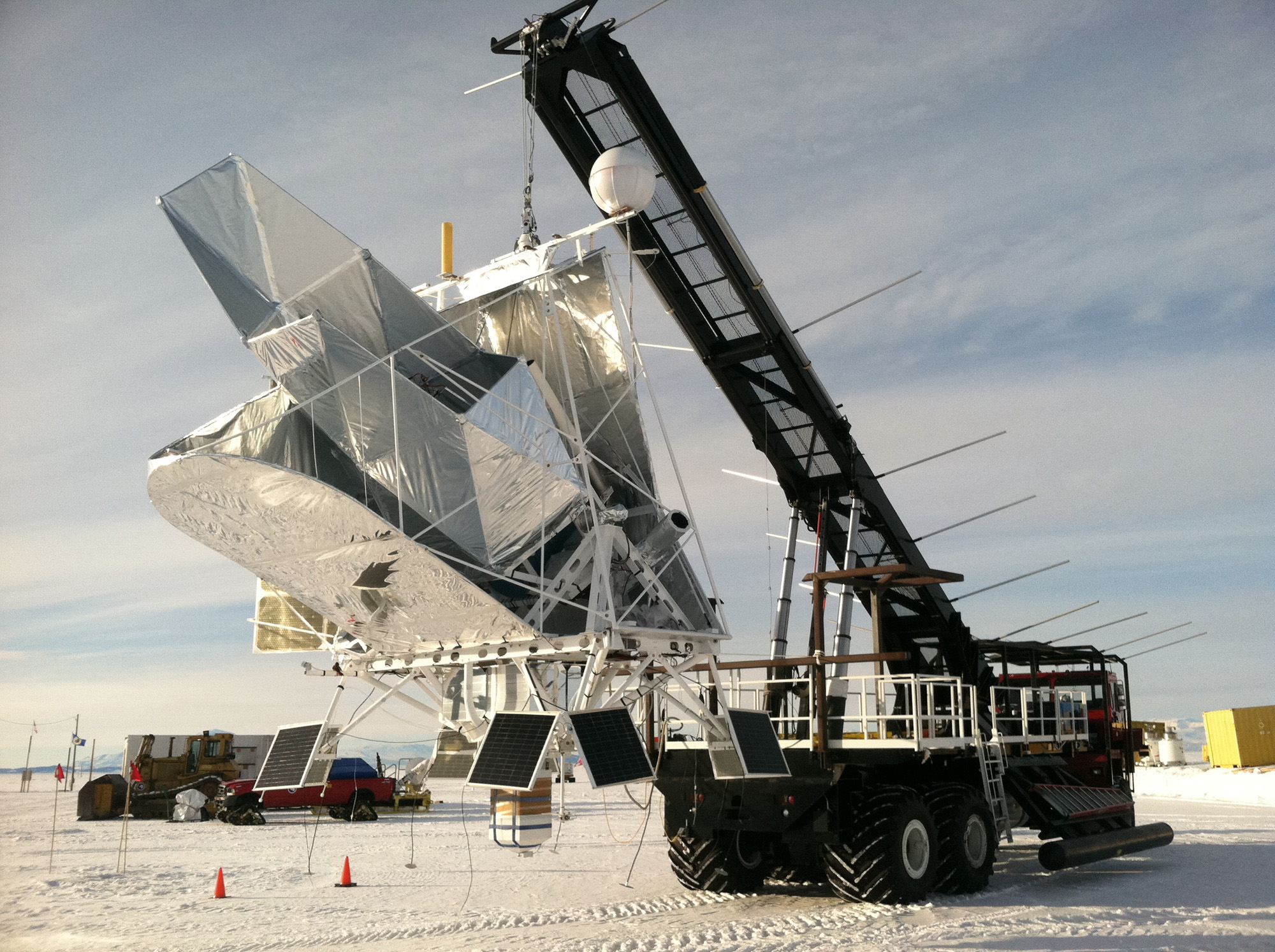 Телескоп BLAST был запущен из Антарктики