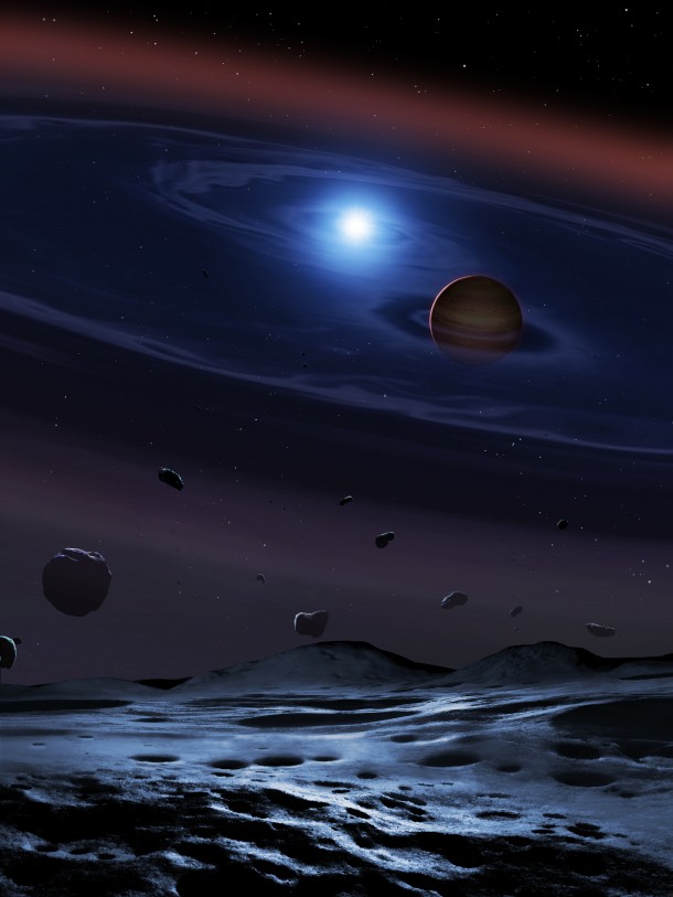 Найдена твердая планета в системе похожей на систему Татуин?