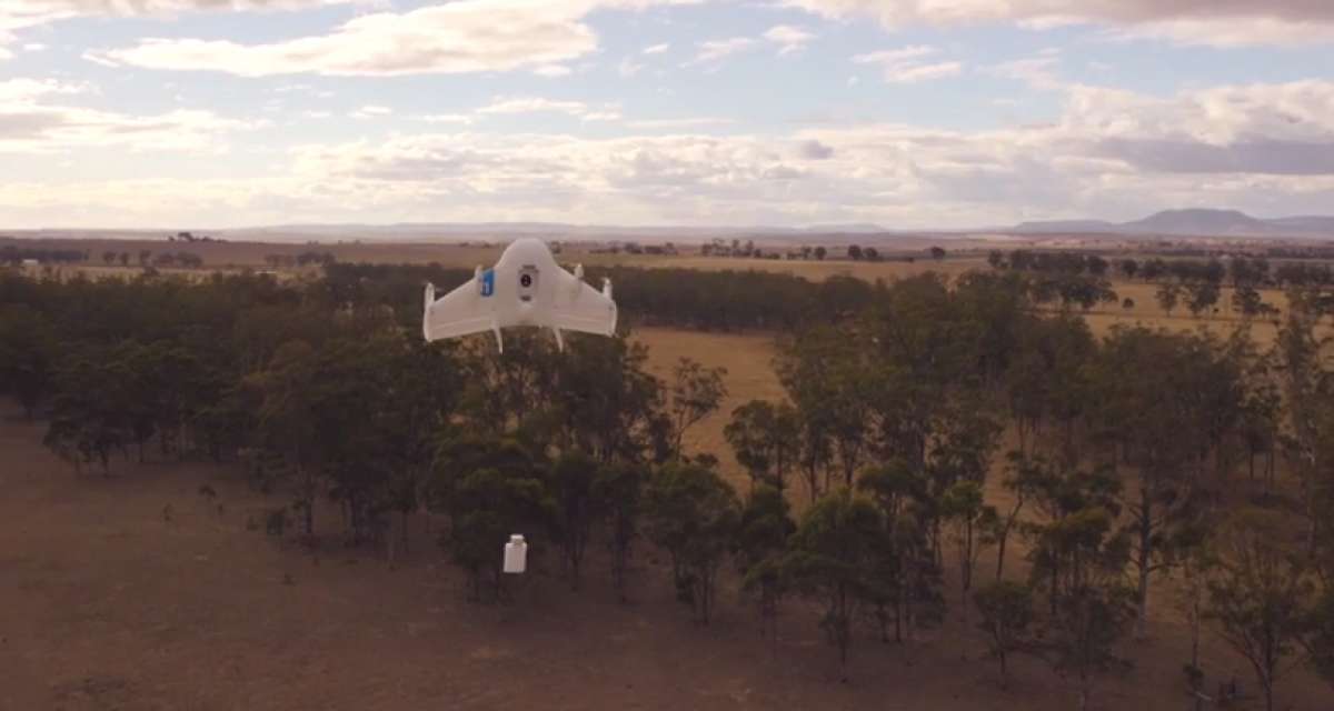 Google тестирует дроны под руководством НАСА