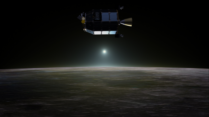 Миссия LADEE обнаружила неон в лунной атмосфере