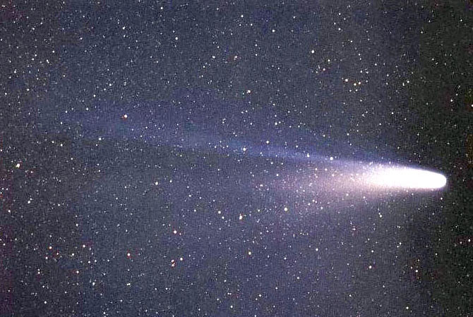 Комета Галлея - источник  метеорных потоков