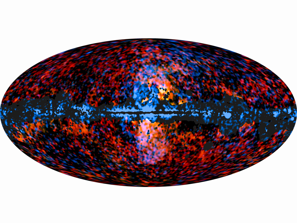 Странное излучение в центре нашей галактики - признак тёмной материи