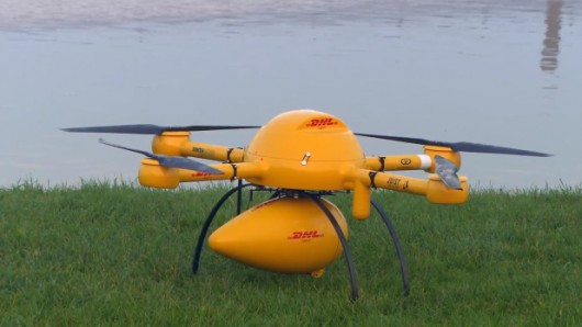 DHL запускает доставку с помощью дронов в Германии
