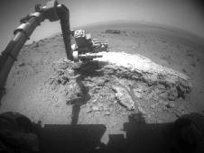 Марсоход Оппортьюнити делает открытие на Марсе