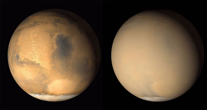 Исследование марсианских штормов на Марсе набирает обороты