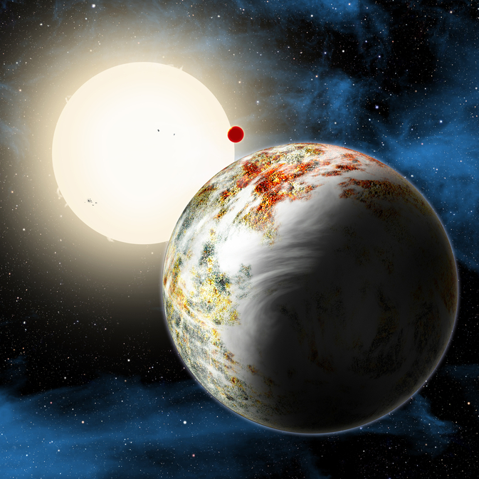Астрономы обнаружили массивную твердую планету