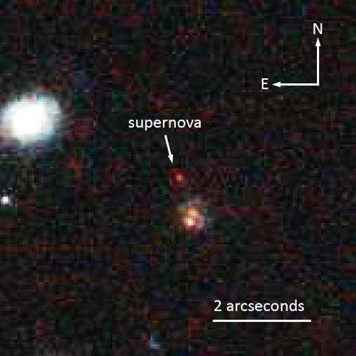 Обнаружена самая отдаленная сверхновая