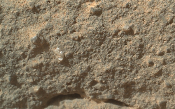 "Курьозити" нашел цветок на Марсе