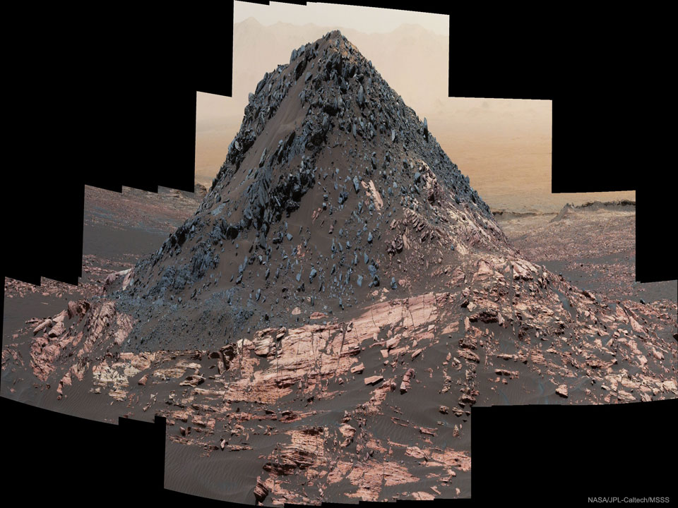Кадр дня: фантастический холм Ireson на Марсе