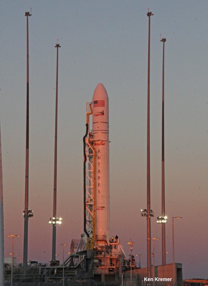 Частная ракета Антарес/Сигнус будет запущена, когда «Полярный вихрь» уснет
