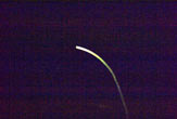 Фотография посадки Индевора с орбиты