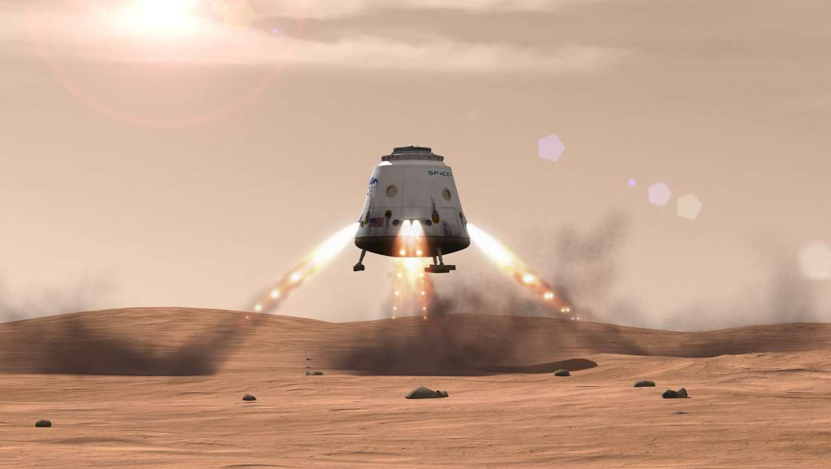 Капсула SpaceX Dragon может доставлять образцы грунта с Марса