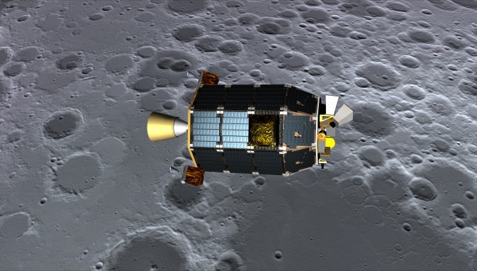 NASA запускает космический аппарат на Луну