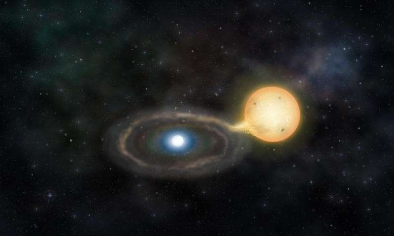 Спутник Gaia и астрономы-любители обнаружили особенную звездную систему