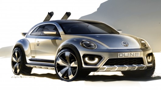 Volkswagen трансформировал Beetle в Beetle Dune для езды по песку