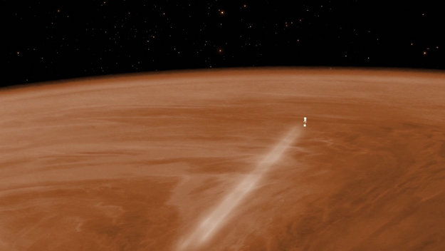 КА "Венера-Экспресс" сильно нагрелся во время маневров вблизи Венеры