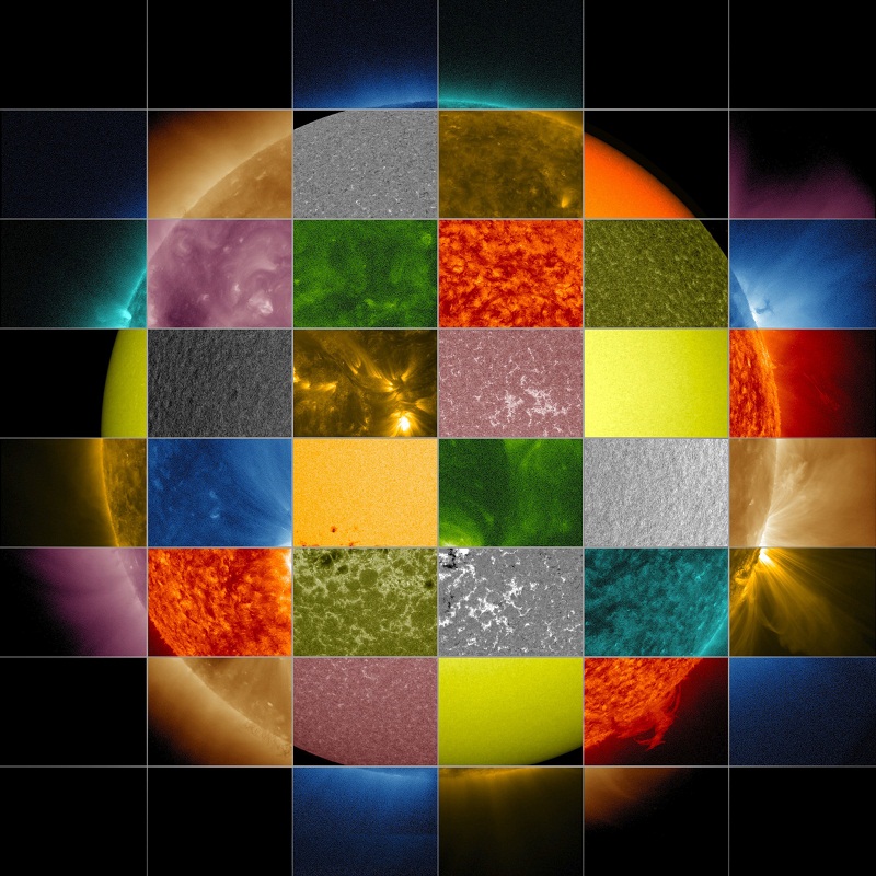 Настоящие цвета нашего Солнца были представлены NASA