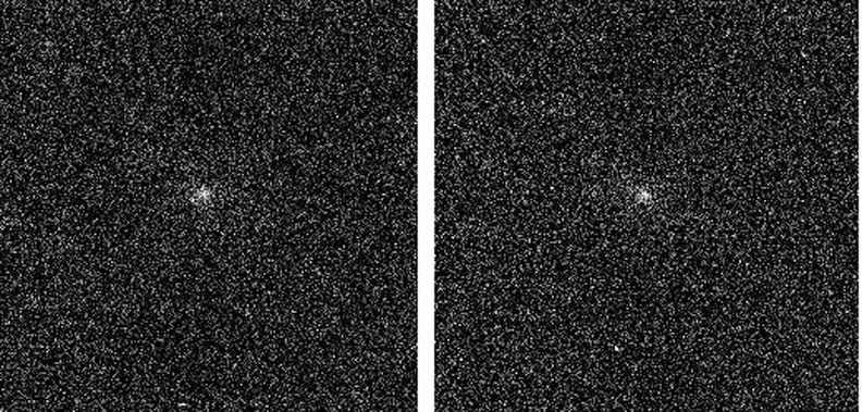 Первые фото кометы ISON с Марса