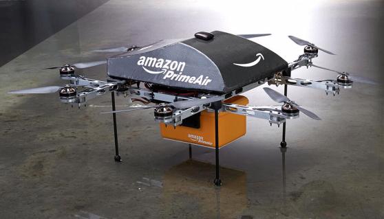Инновация от Amazon: «Prime Air» - беспилотный летательный аппарат для быстрой доставки