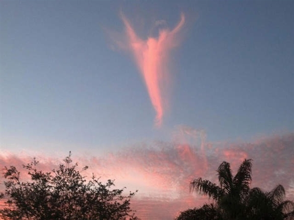 Облачный ангел – явление свыше?