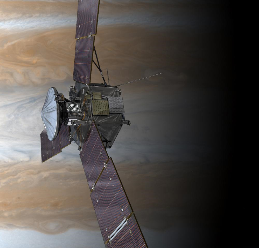 Зонд Juno успешно выполнил свой первый маневр