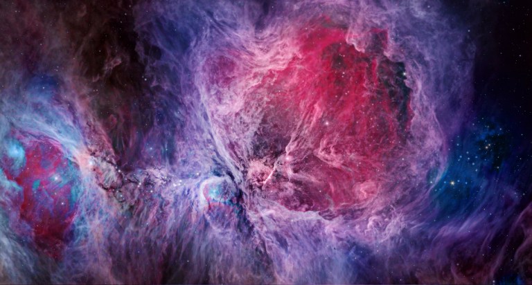Туманность Ориона глазами обсерватории Спитцер