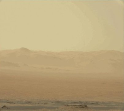 Уровень тумана на Марсе рискованно вырос
