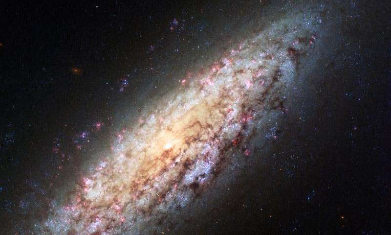 «Затерянная в космосе»: новое изображения галактики NGC 6503 от Хаббла