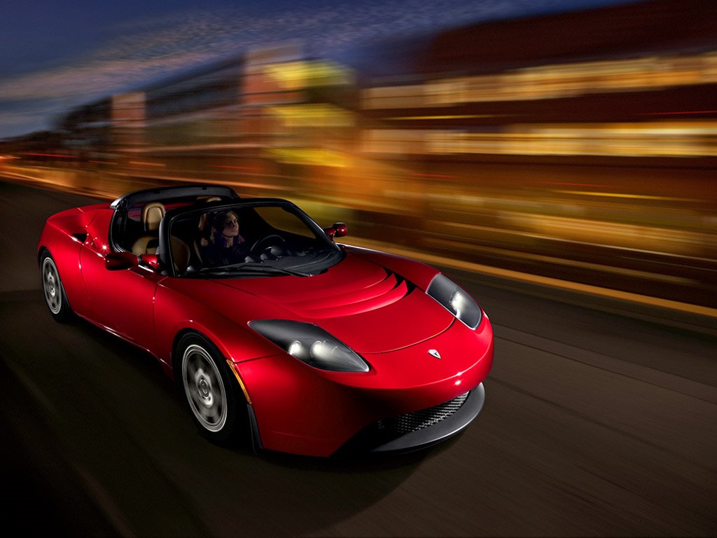 Электрический спорткар Tesla Roadster — пробуем в деле!