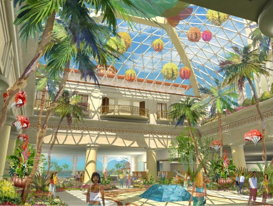 На Багамах достраивают роскошный курорт