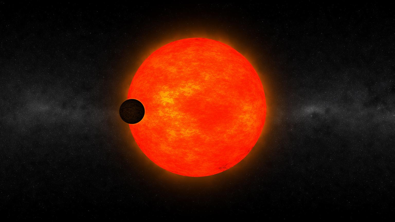 Новая экзопланета слишком большая для М-карлика