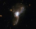 Хаббл заснял десятки сталкивающихся галактик