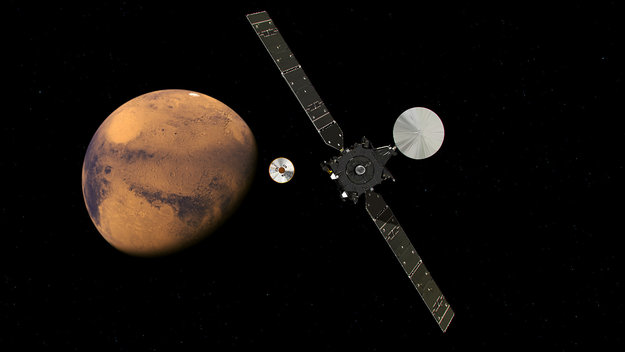 19 октября ExoMars выйдет на орбиту Марса