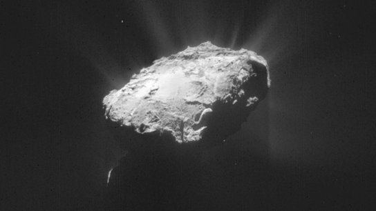 Комета Чурюмова-Герасименко от 8 апреля