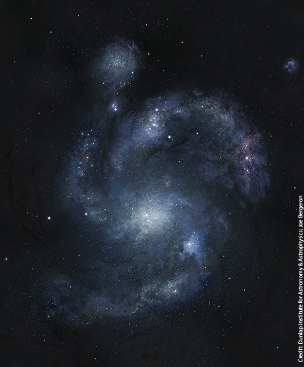 Открыта самая древняя спиральная галактика во Вселенной