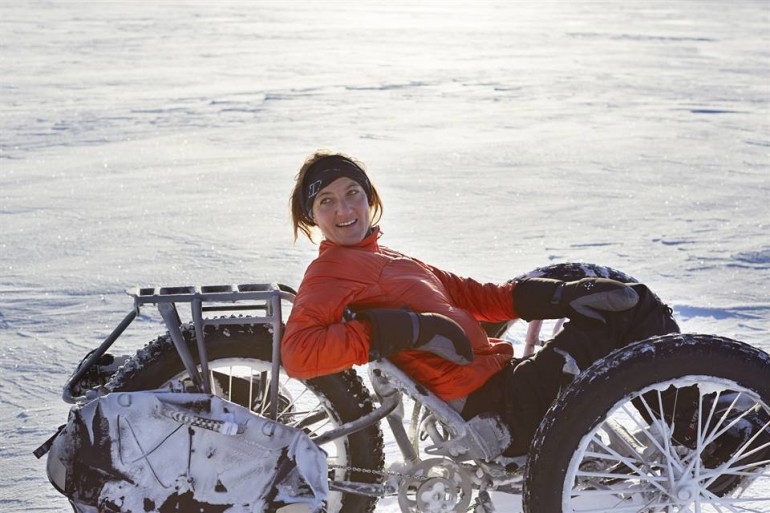 Попытка покорить Южный полюс на велосипеде