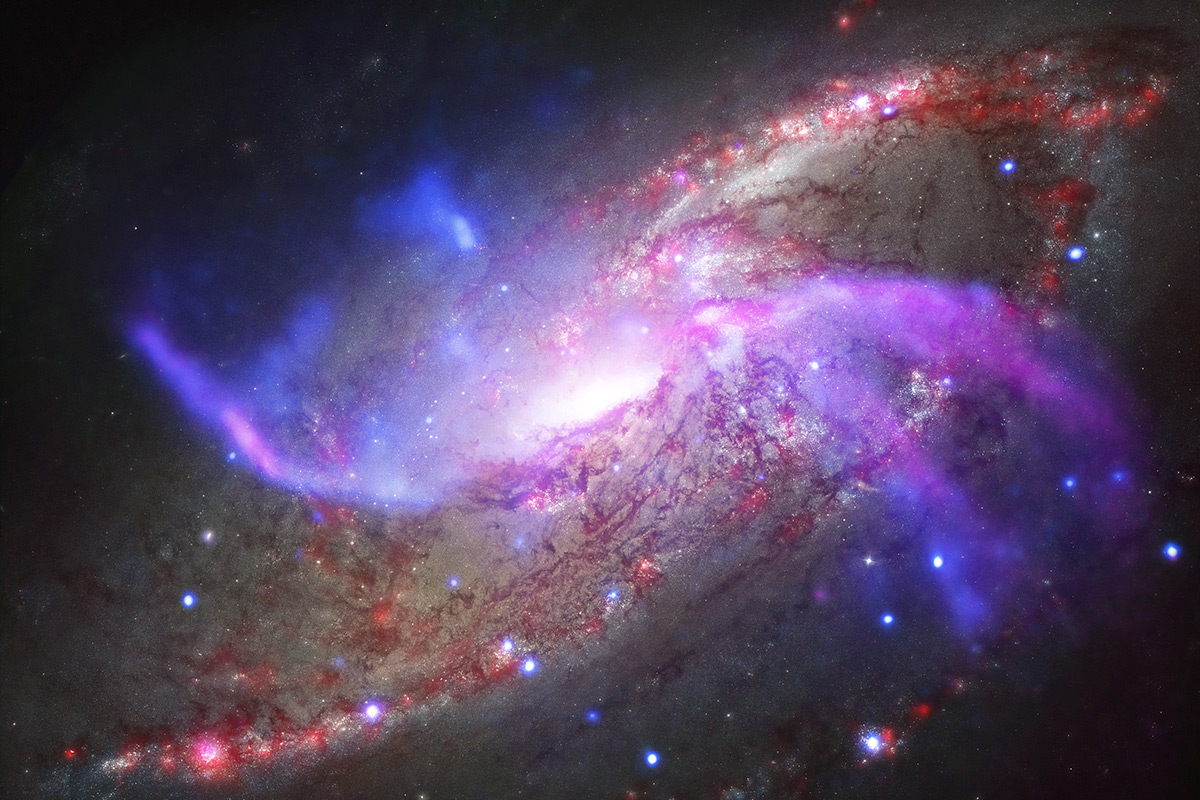 Галактика с экстрарукавами  