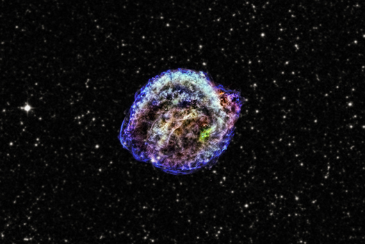 Обсерватория "Чандра" исследует сверхновую Кеплера