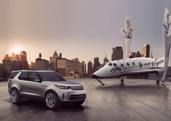 Компании Land Rover и Virgin Galactic объединились для космического путешествия