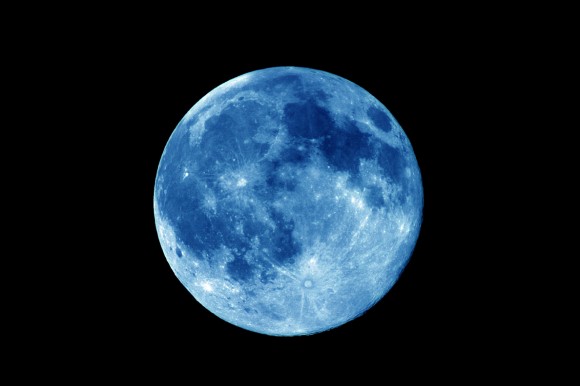 Завтра ожидается Голубая Луна