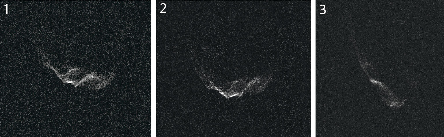 Радарные фото кометы 209P/LINEAR