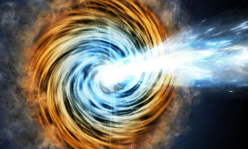 VERITAS обнаружил гамма-лучи, исходящие от далекой галактики