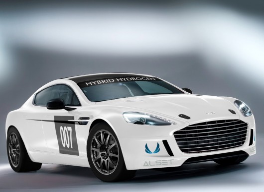 Aston Martin Hyrbrid Hydrogen Rapide S в гонке 24 часа Нюрбургринга